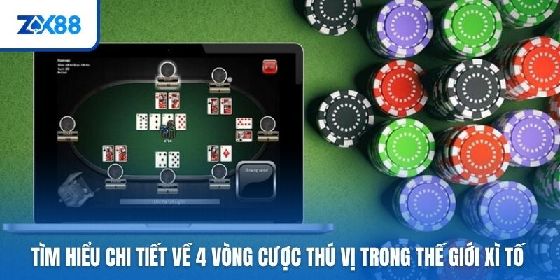 Tìm hiểu chi tiết về 4 vòng cược thú vị trong thế giới xì tố 
